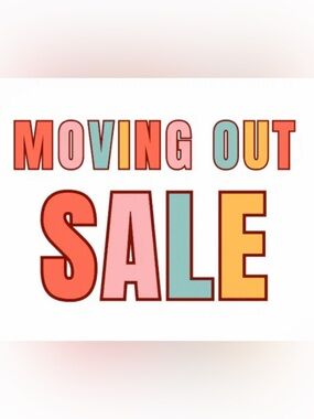 I’m Moving! Make me an offer!